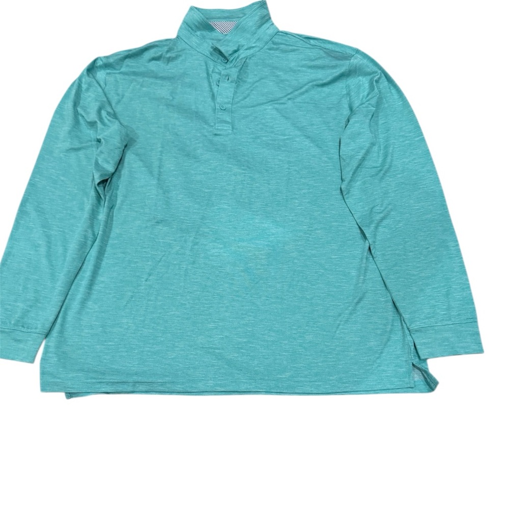 Men's Teal Long Sleeve Shirt